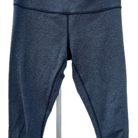 Lululemon Wunder Under 21" Cropped Legging Size 6 - Grey - Picture 6 of 9